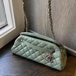 Quilted Patent SM Just Mademoiselle Bowling